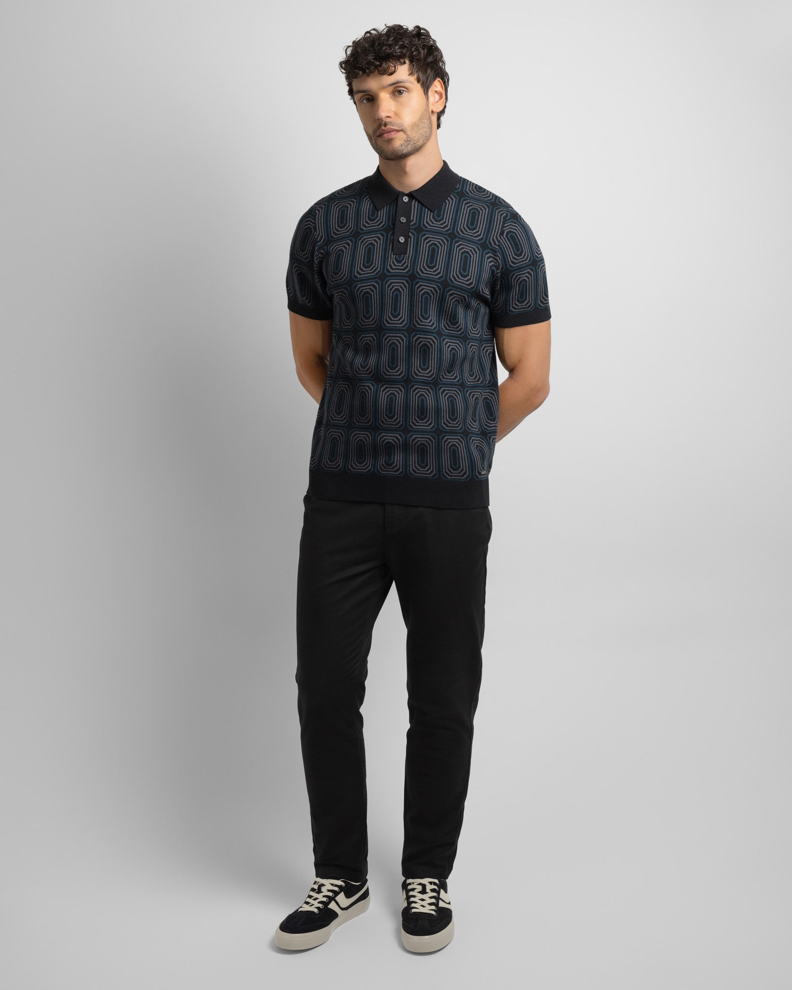 Smart Slim Fit Cotton Stretch Chino Trousers