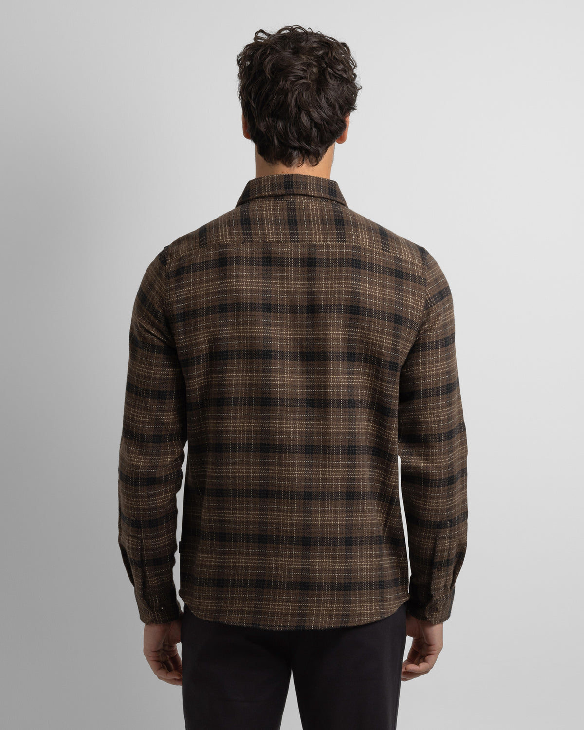 Alderley- Check Brushed Cotton Long Sleeve Shirt