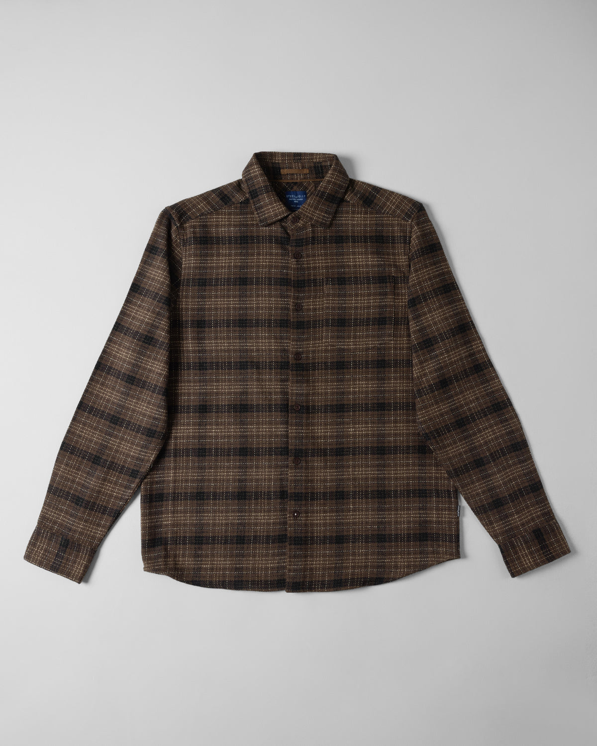 Alderley- Check Brushed Cotton Long Sleeve Shirt