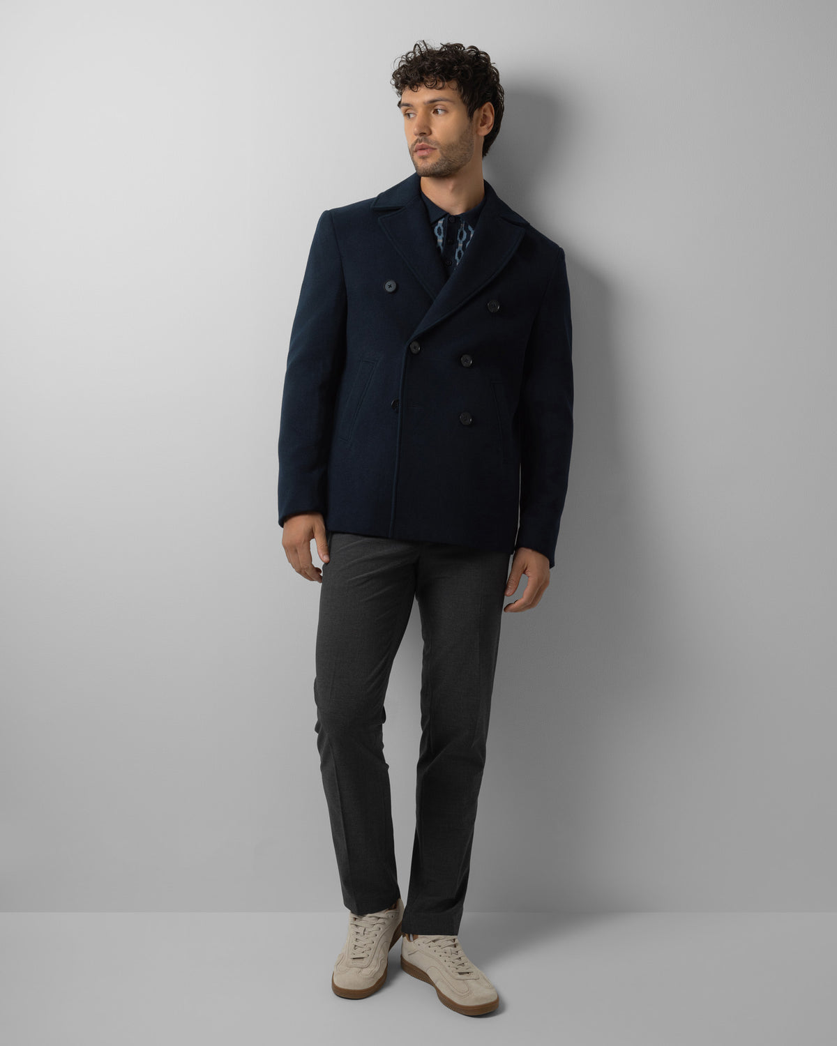 Pennington - Double-Breasted Peacoat