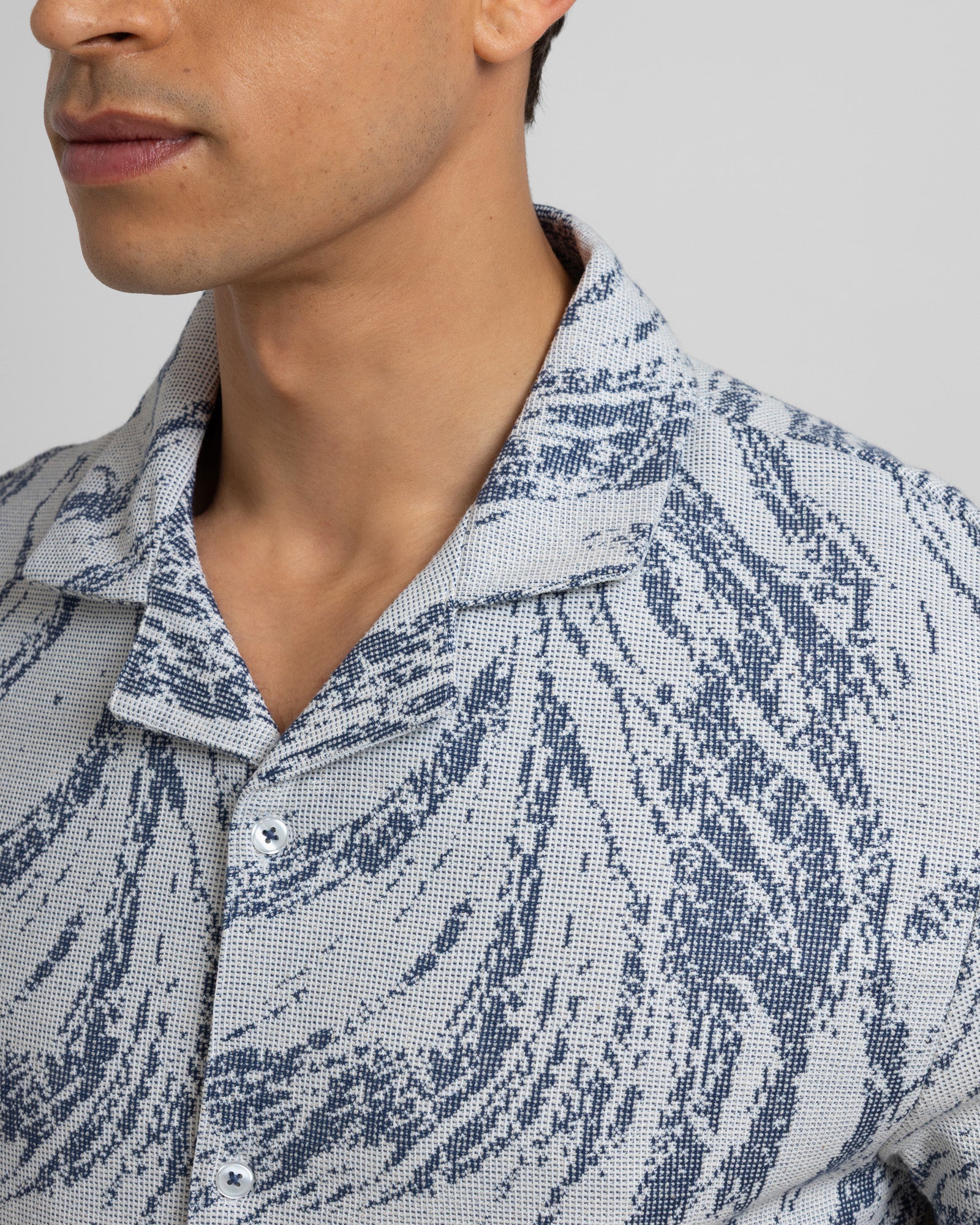 Pinner - Wave Effect Short Sleeve Shirt