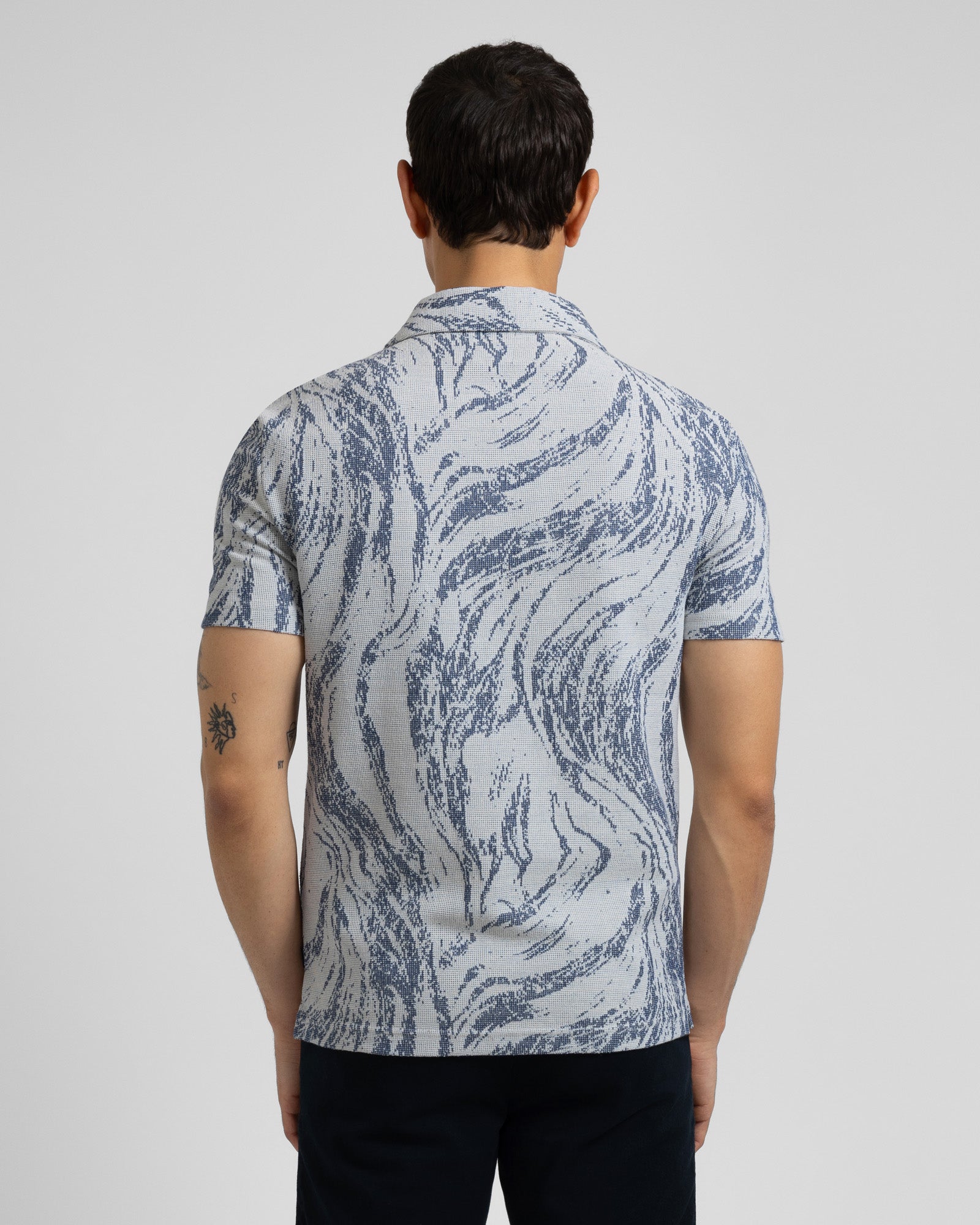 Pinner - Wave Effect Short Sleeve Shirt