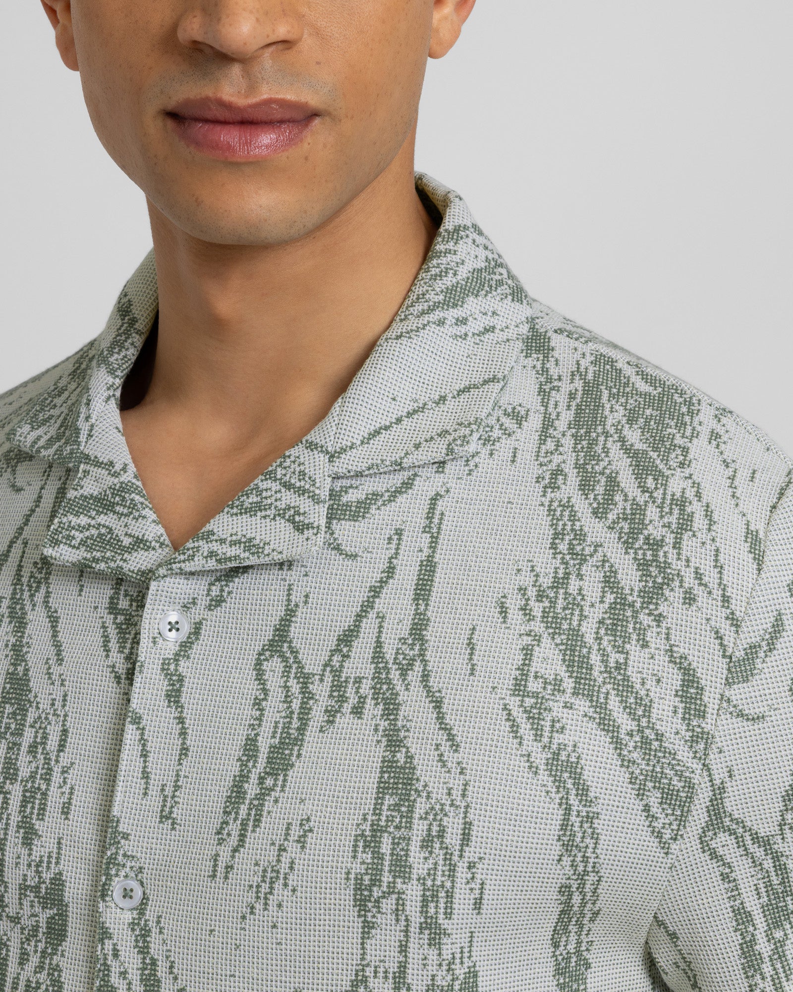 Pinner - Wave Effect Short Sleeve Shirt