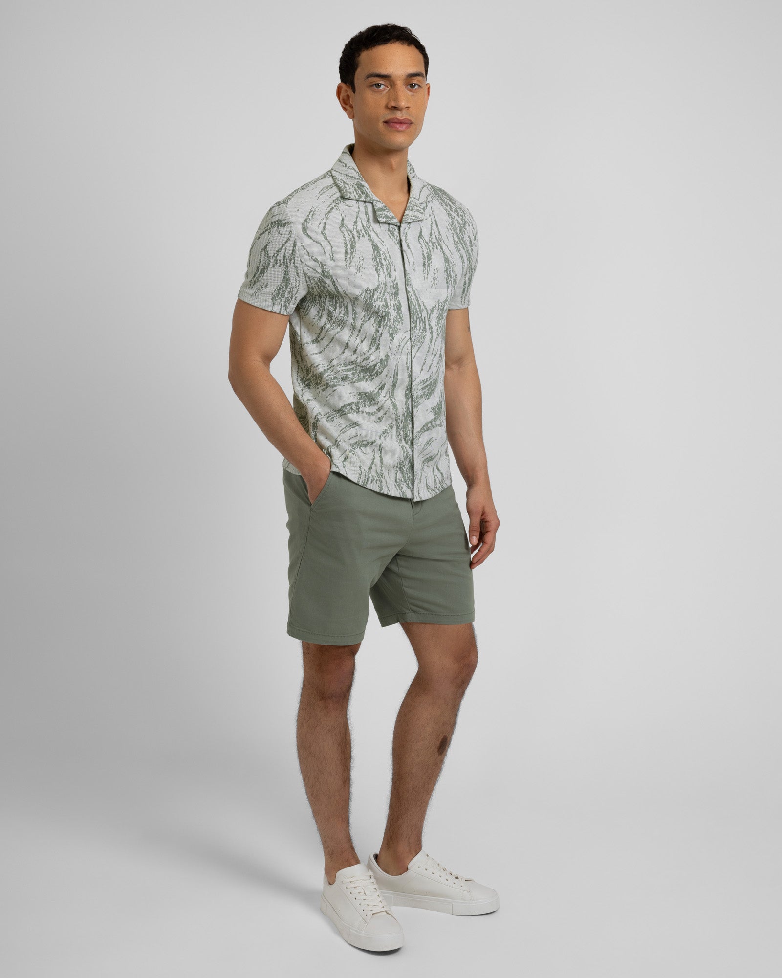Pinner - Wave Effect Short Sleeve Shirt