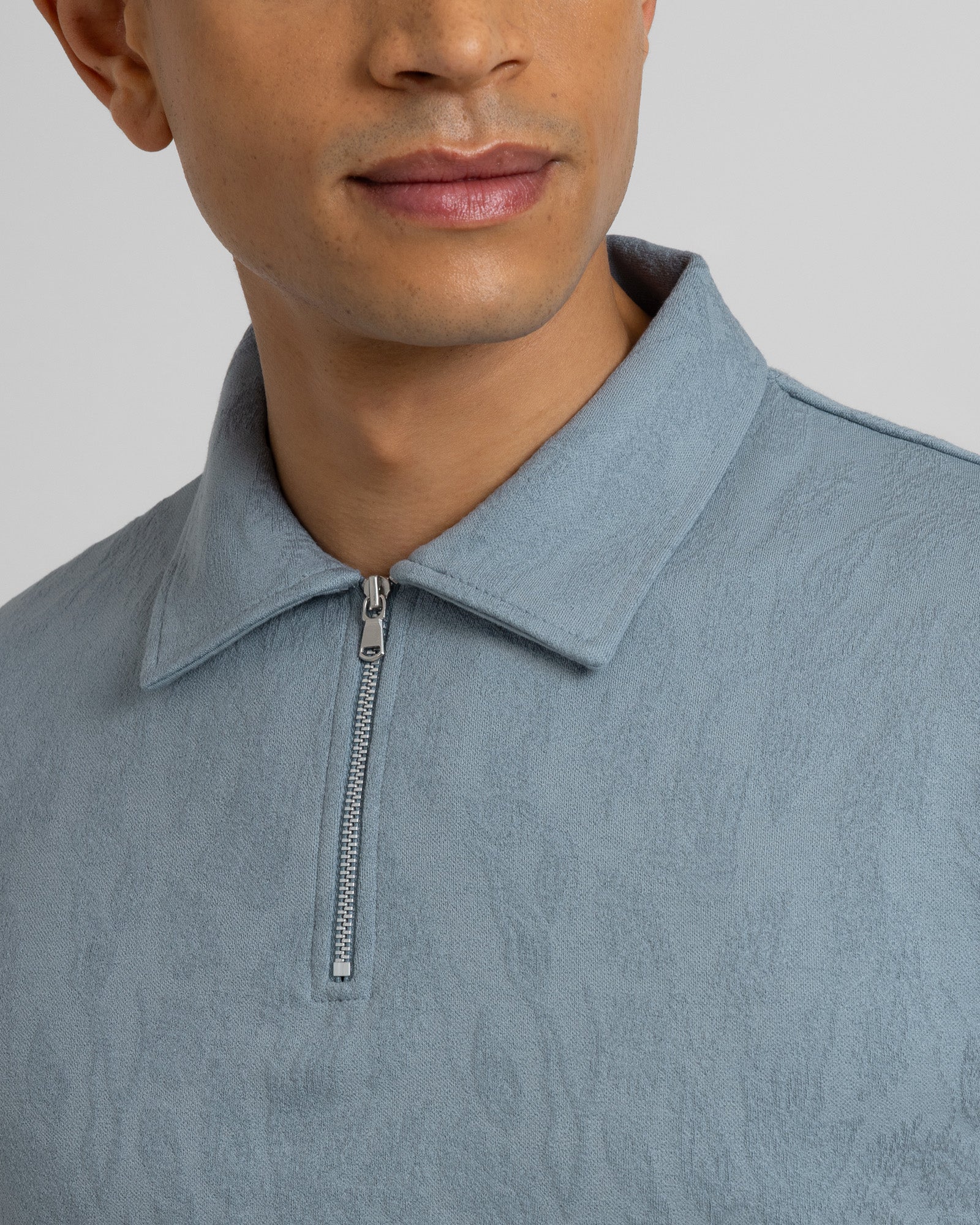 Norwood - Leaf Textured Polo Shirt