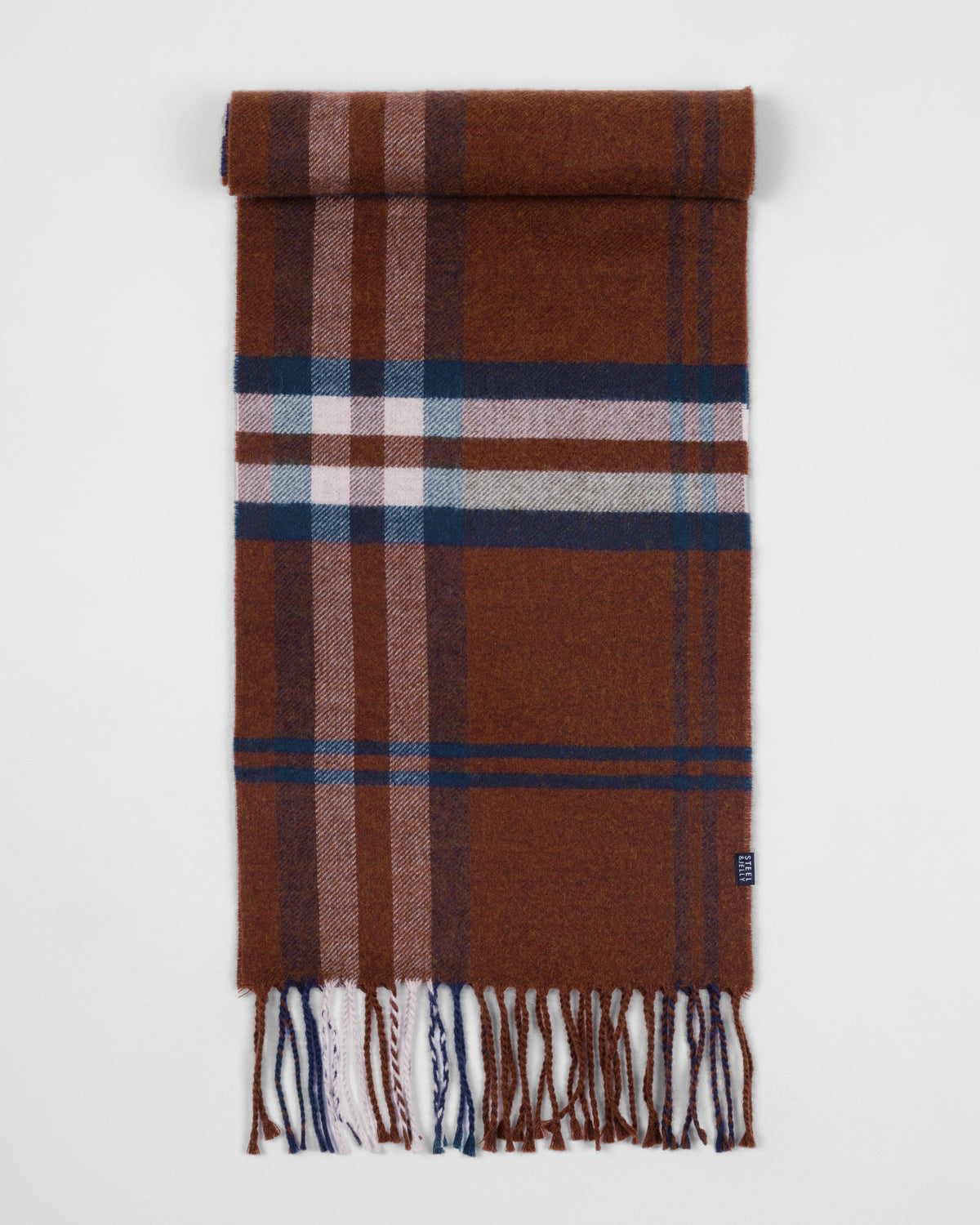 Farley – Rust Check Scarf