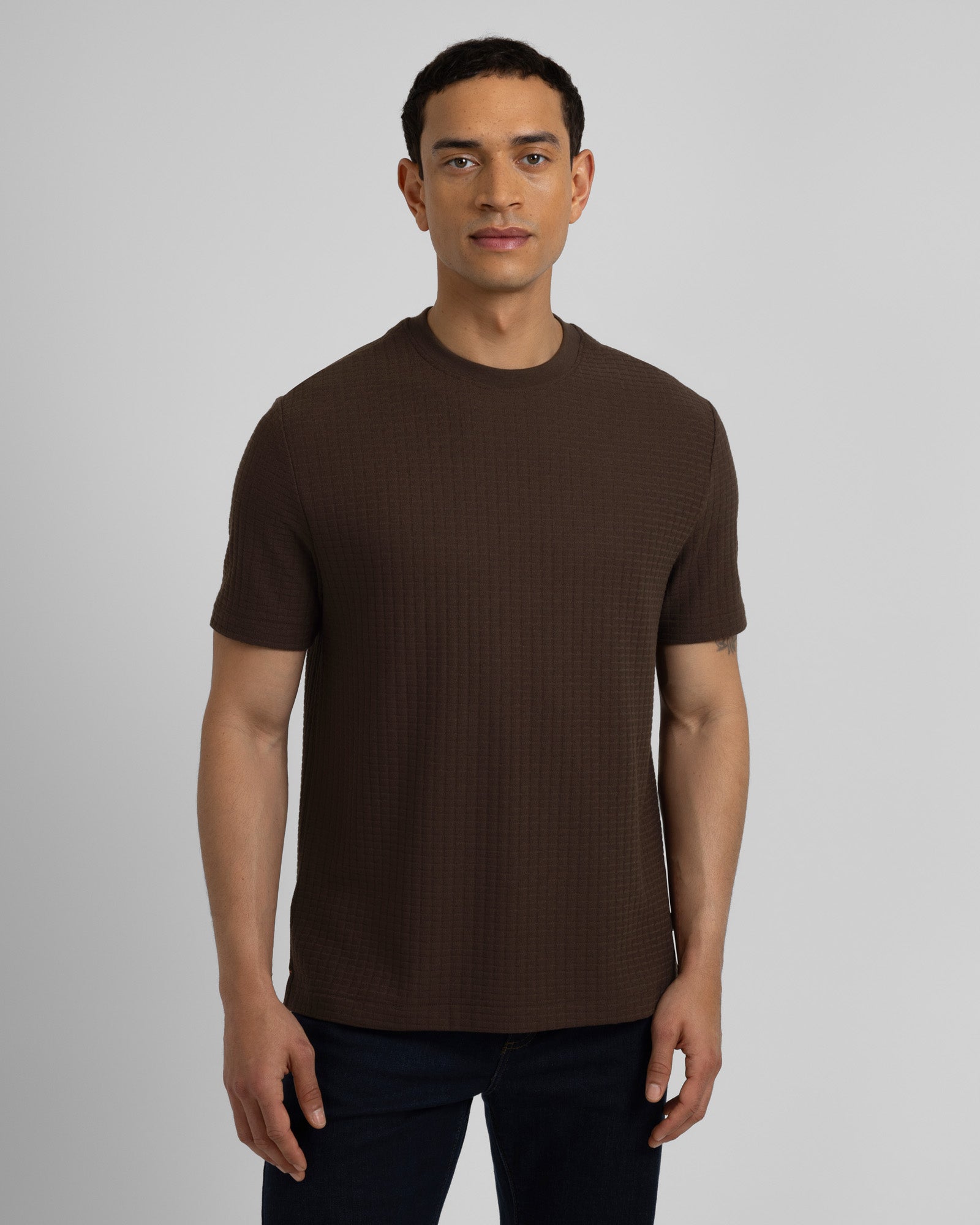 Ravey - Square Jacquard T-Shirt