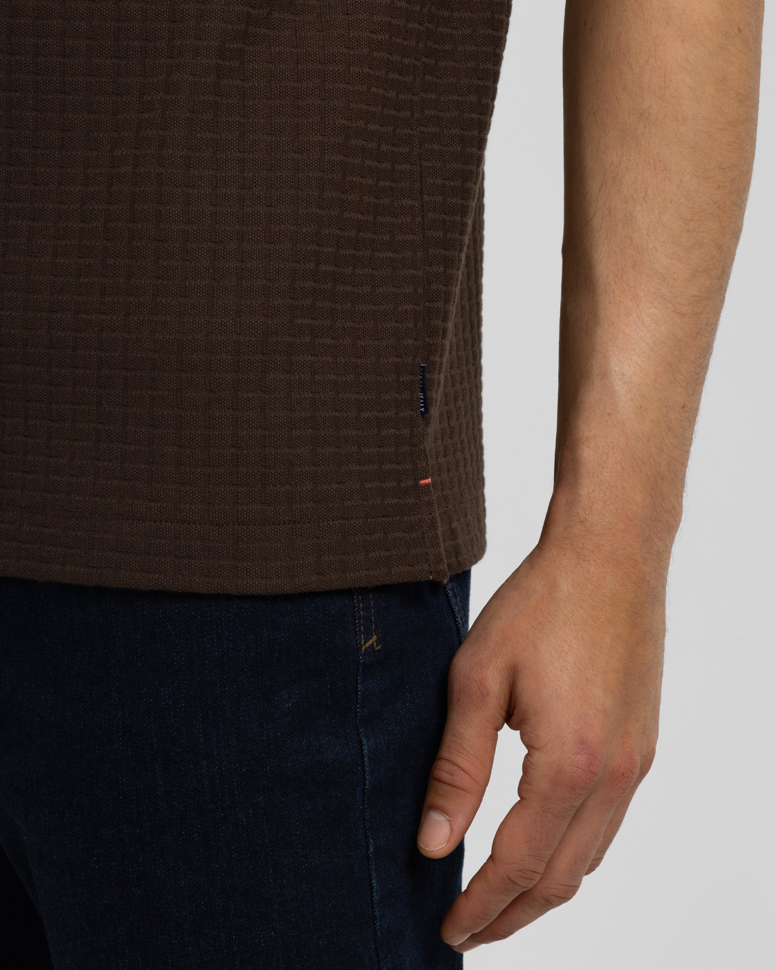 Ravey - Square Jacquard T-Shirt