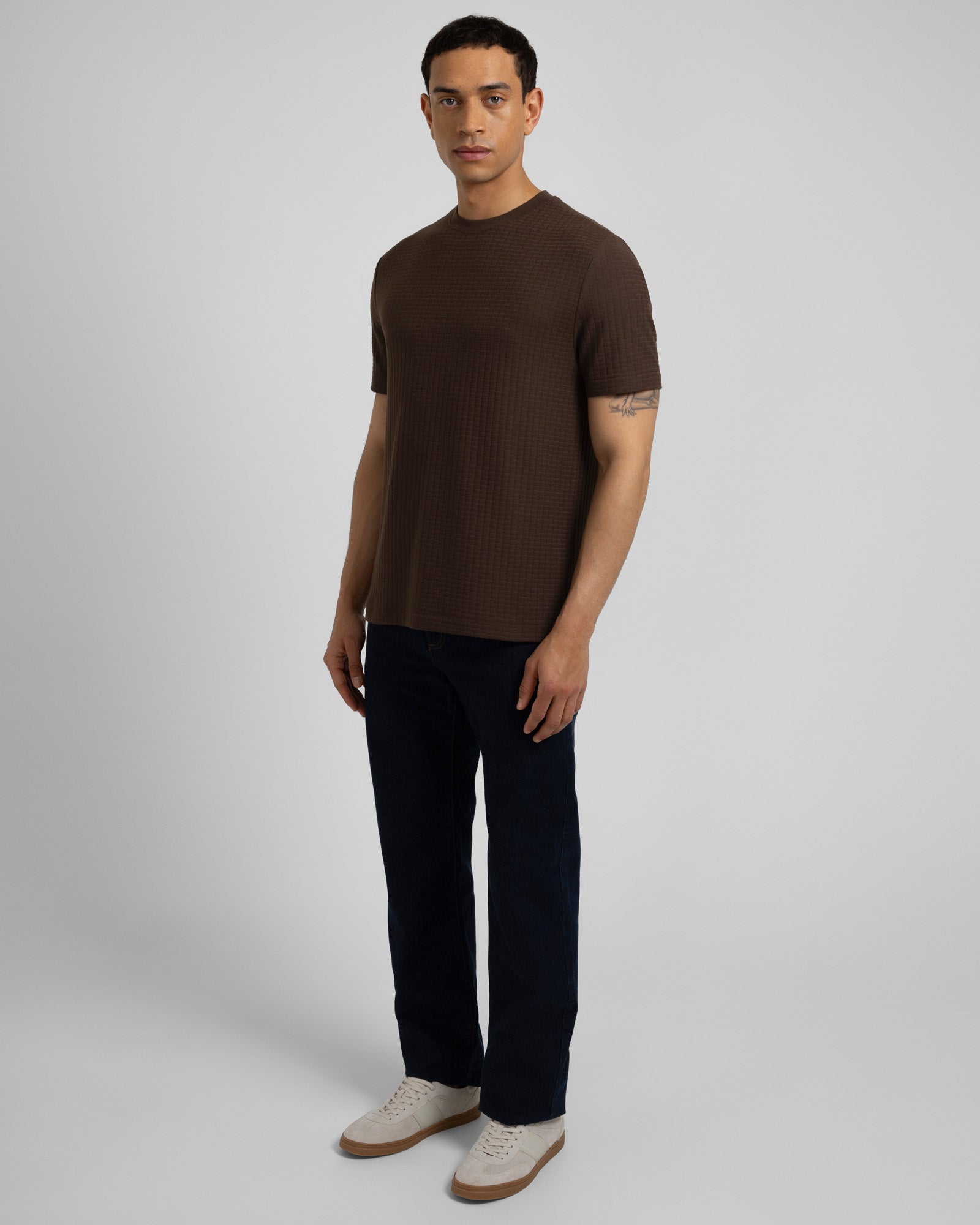 Ravey - Square Jacquard T-Shirt