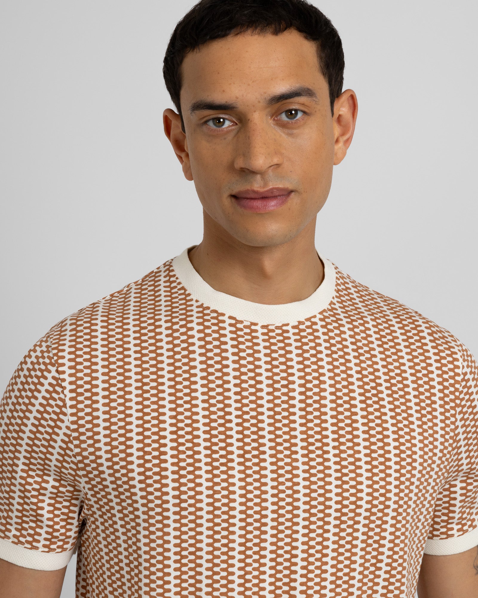 Pixley - Wavy Stripe Printed T-Shirt