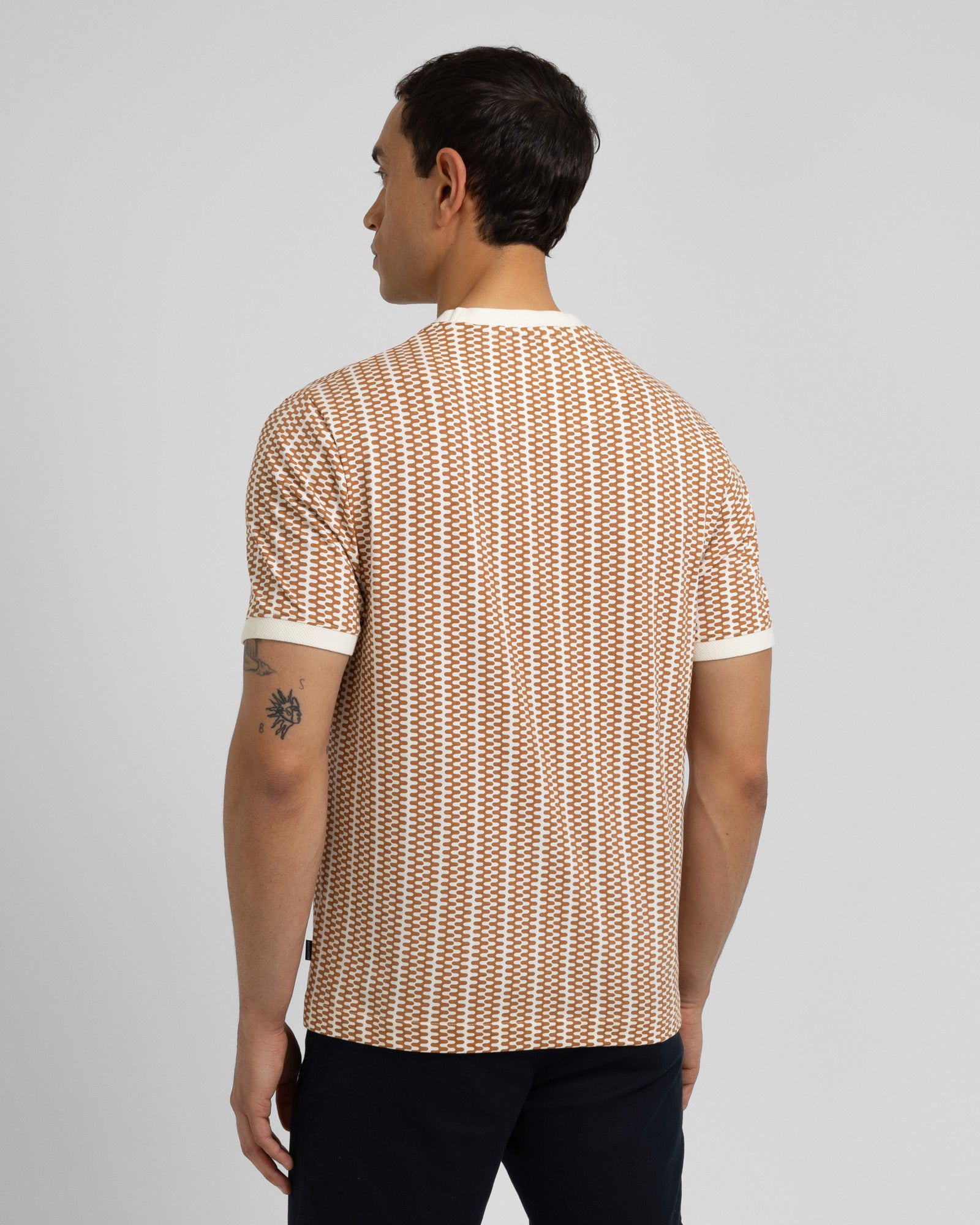 Pixley - Wavy Stripe Printed T-Shirt