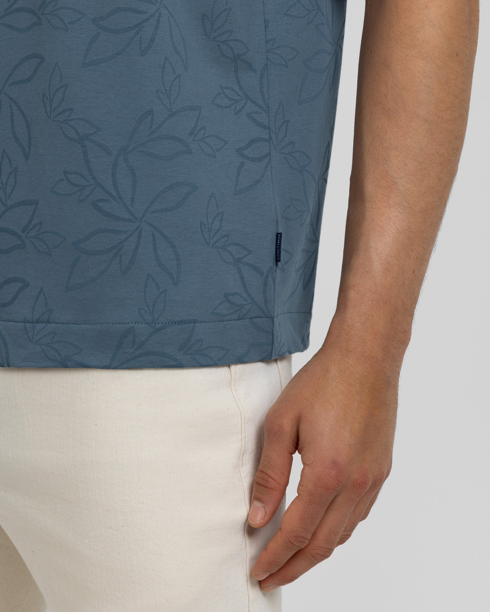 Baker - Tonal Floral Printed T-Shirt