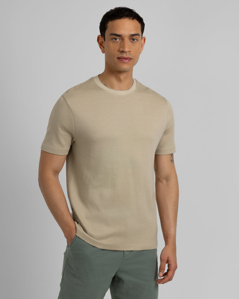 Eltham - Mini Geo Jacquard T-Shirt