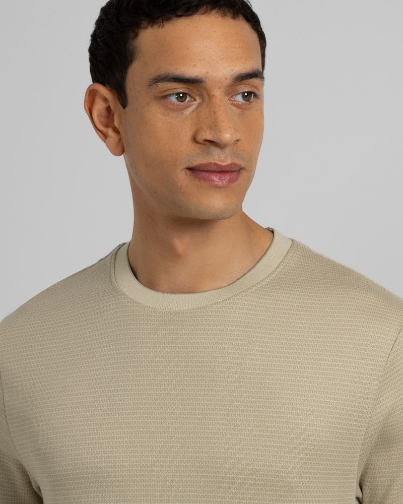 Eltham - Mini Geo Jacquard T-Shirt