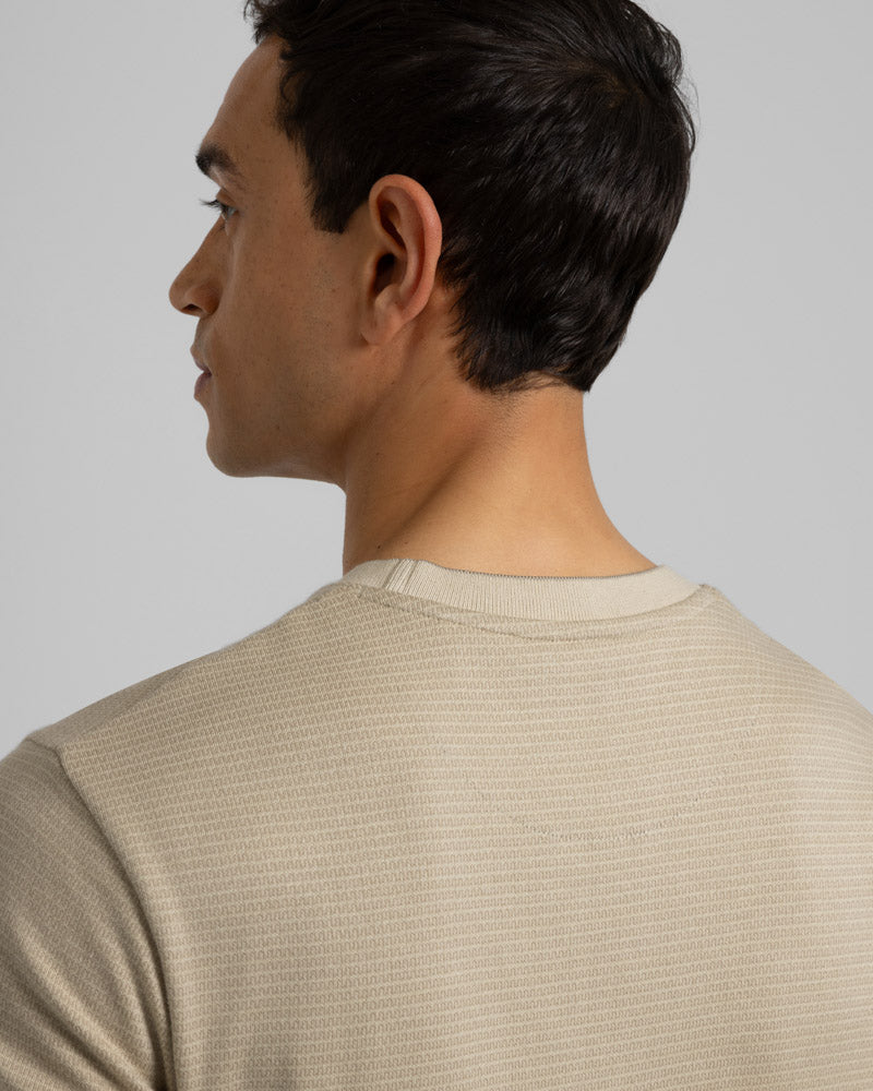 Eltham - Mini Geo Jacquard T-Shirt