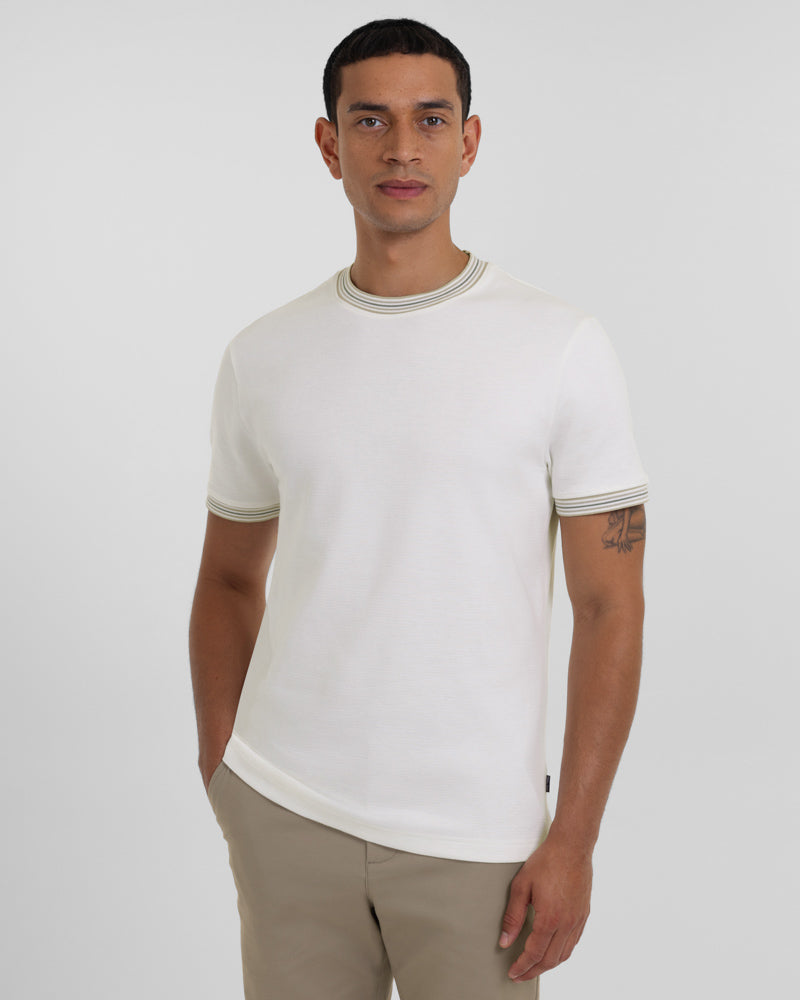 Hayes - Rib Detail T-Shirt