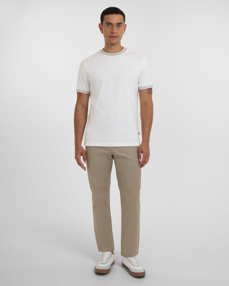 Hayes - Rib Detail T-Shirt