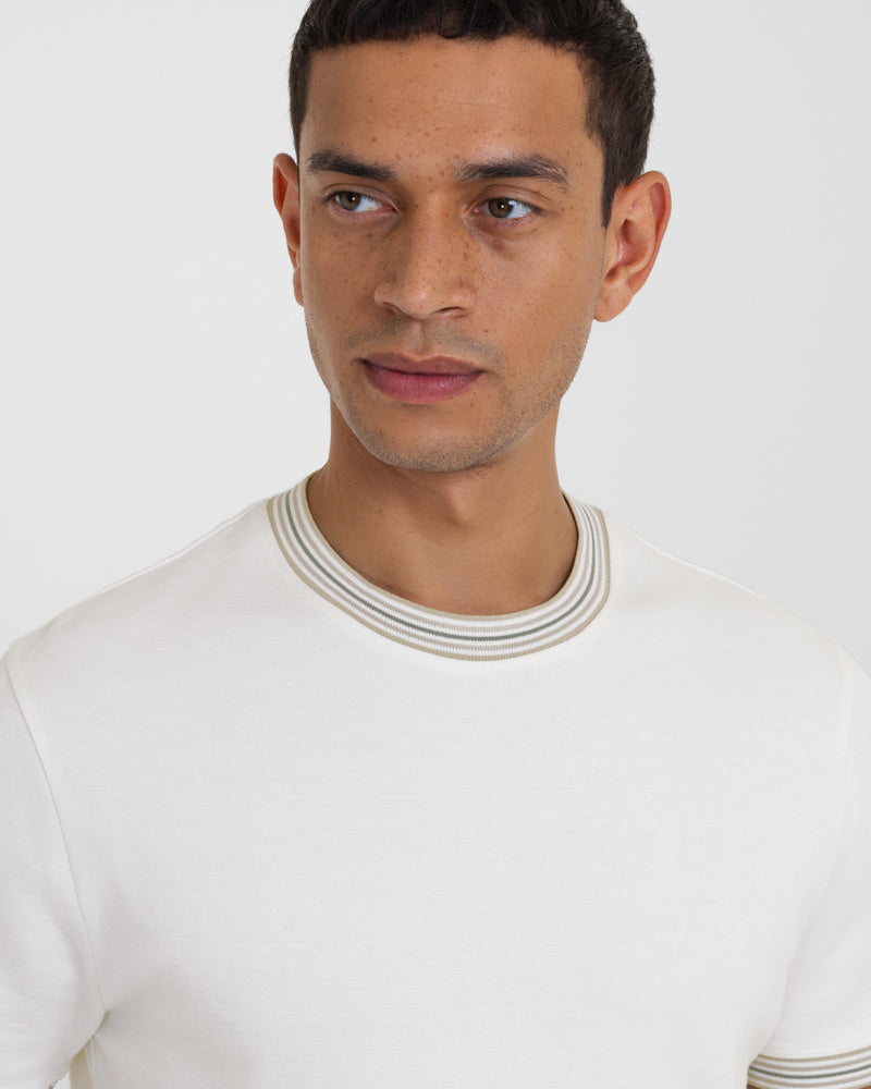 Hayes - Rib Detail T-Shirt