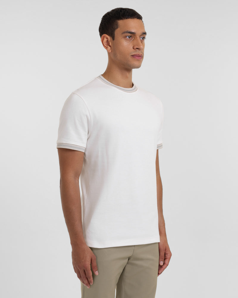 Hayes - Rib Detail T-Shirt