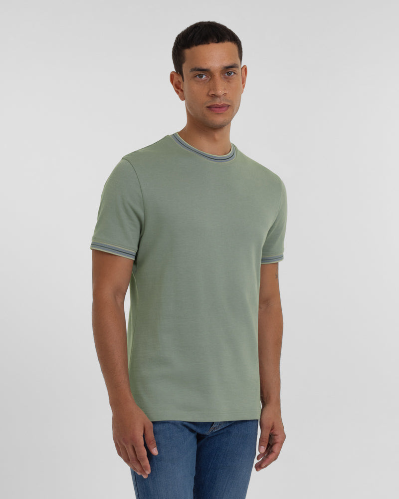 Hayes - Rib Detail T-Shirt