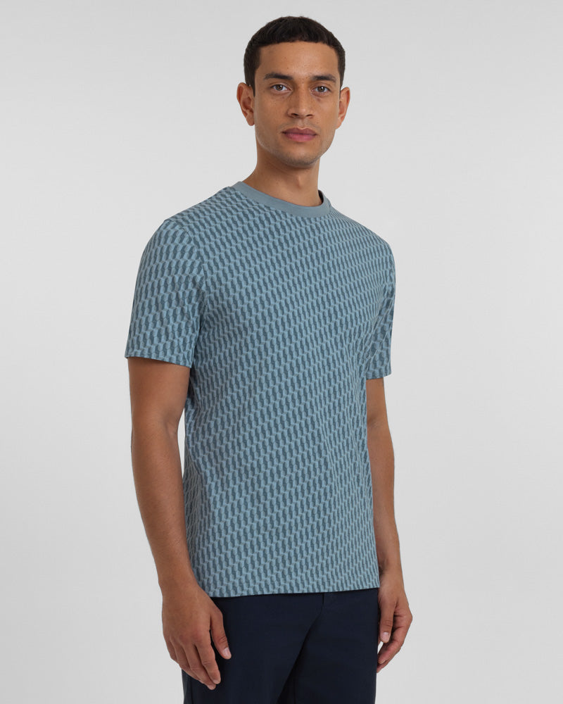 Mitcham - Abstract Geo Print T-Shirt