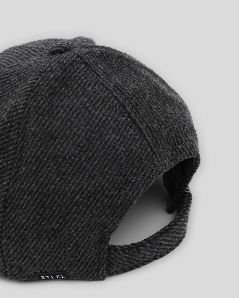 Navy & Charcoal Twill Baseball Cap