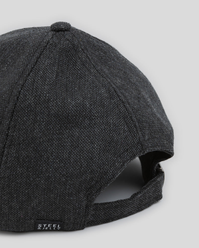 Charcoal & Black Baseball Cap