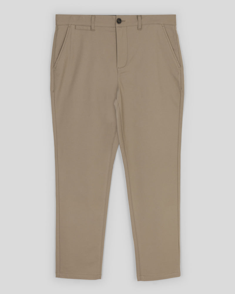 Smart Slim Fit Cotton Stretch Chino Trousers