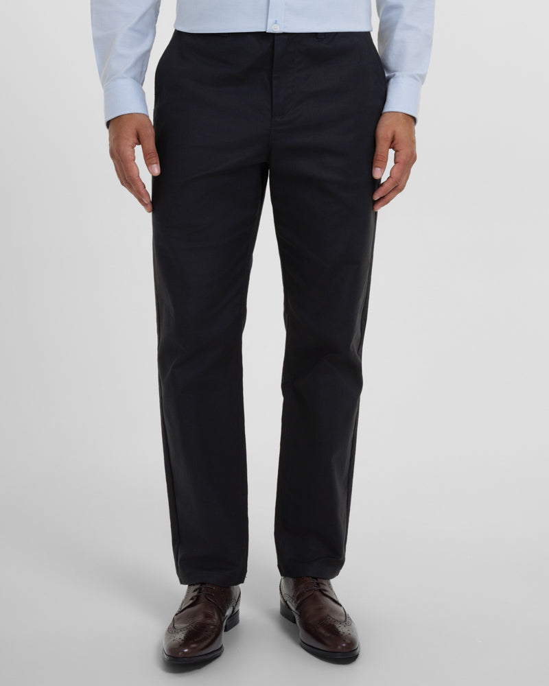 Smart Slim Fit Cotton Stretch Chino Trousers