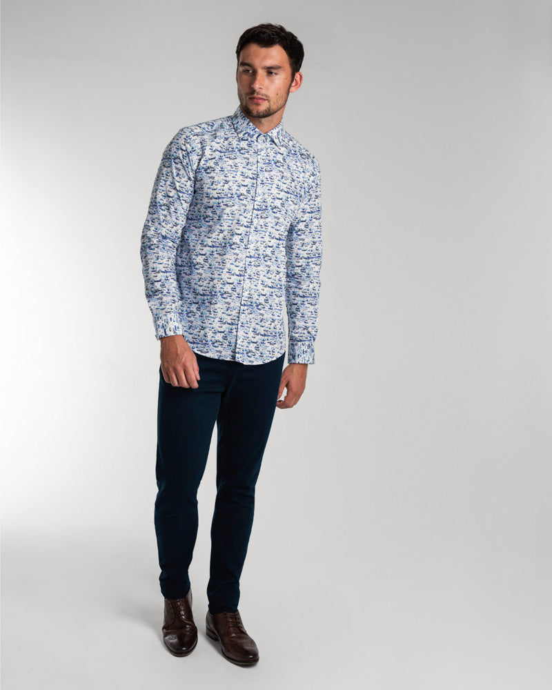 Limited Edition Sailing Boat Long Sleeve Shirt