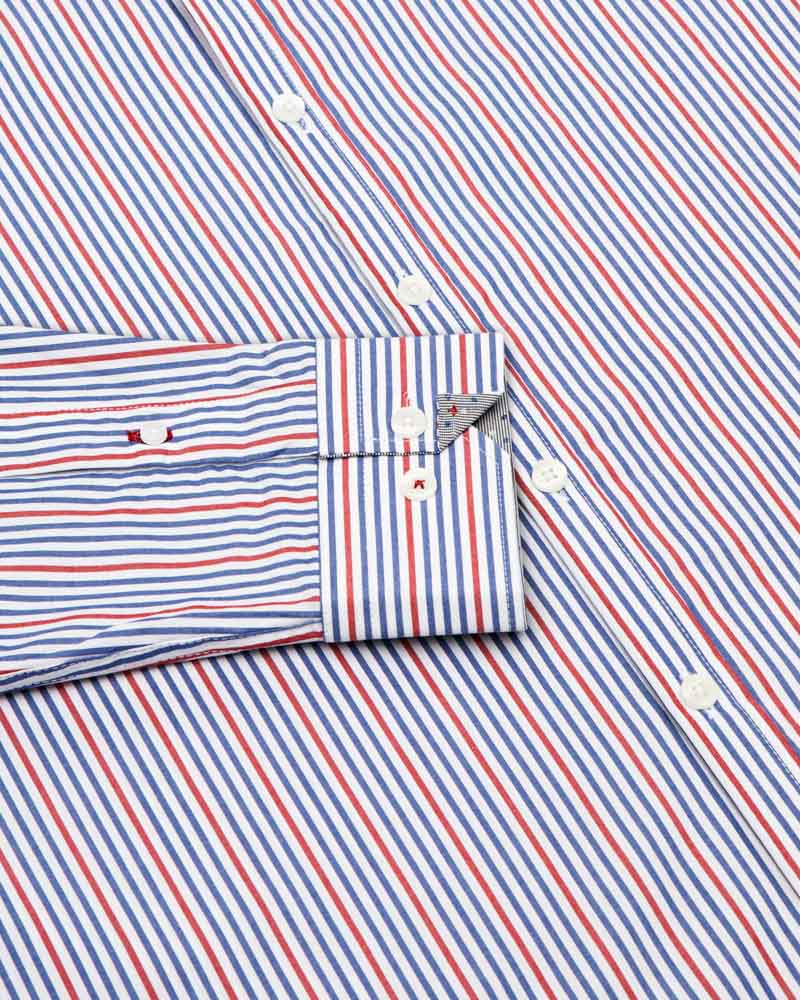 Limited Edition Two Colour Stripe Long Sleeve Shirt