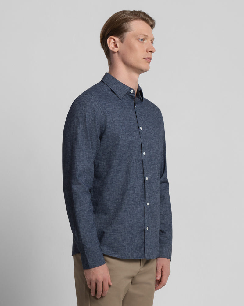 Long Sleeve Chambray Shirt