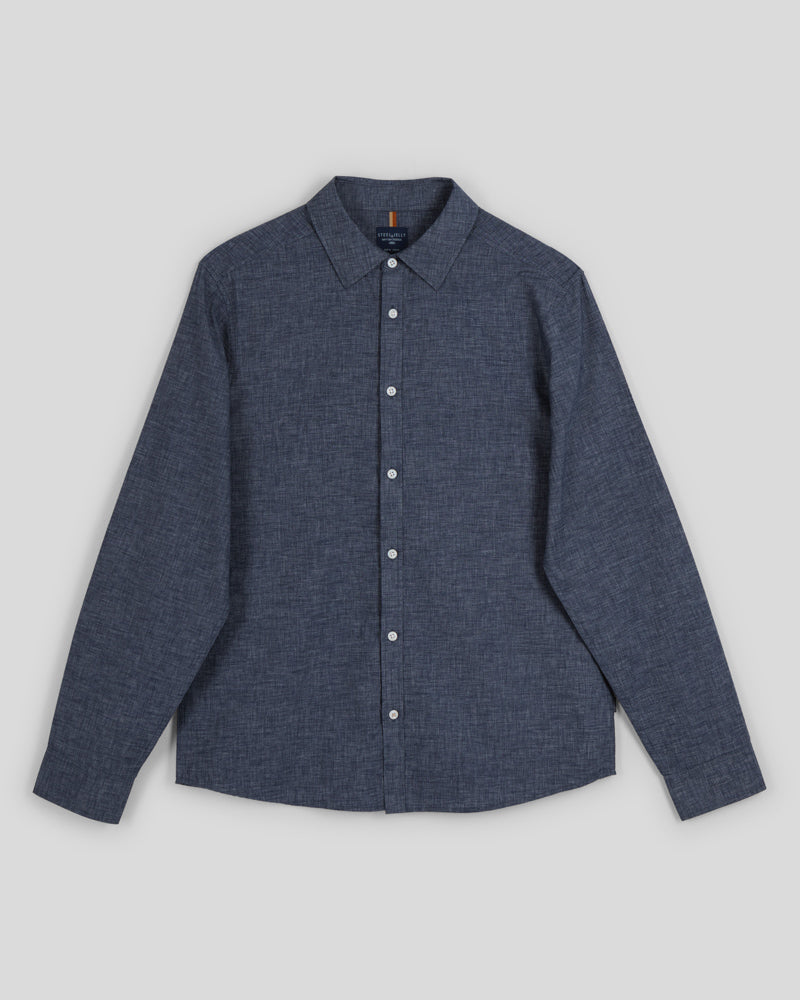 Long Sleeve Chambray Shirt