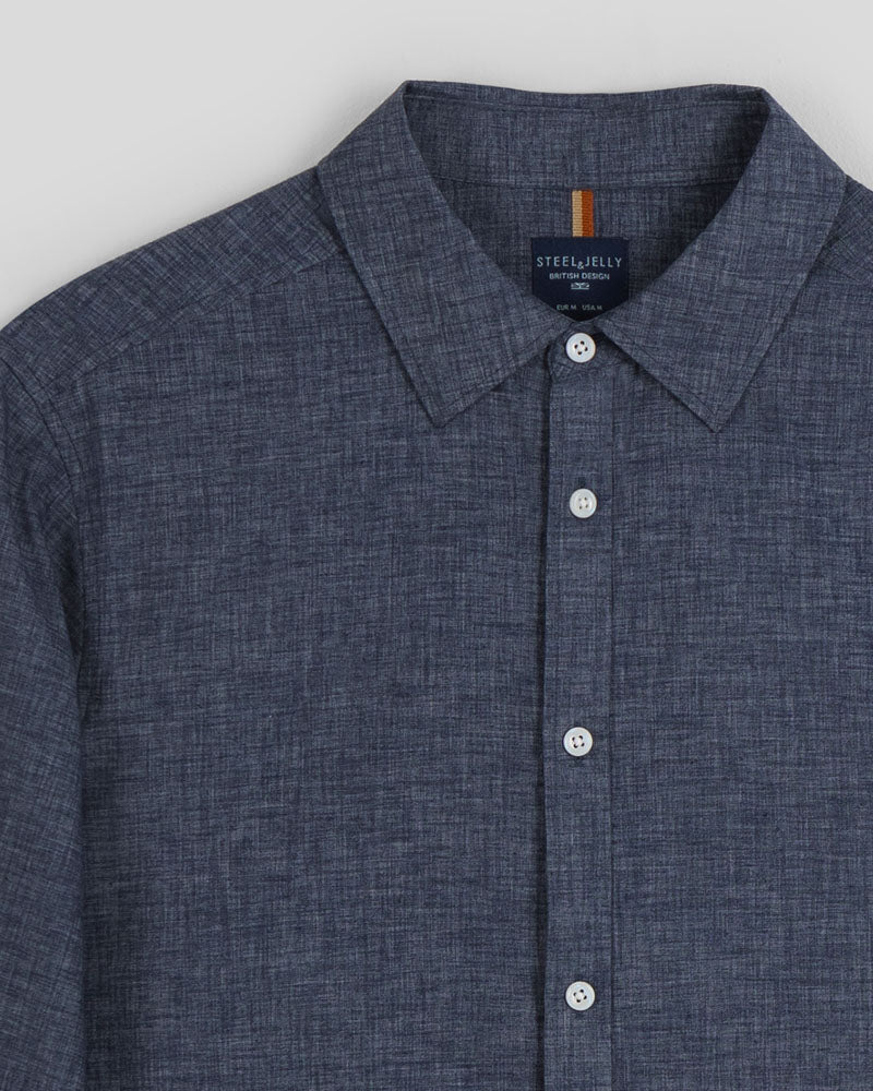 Long Sleeve Chambray Shirt