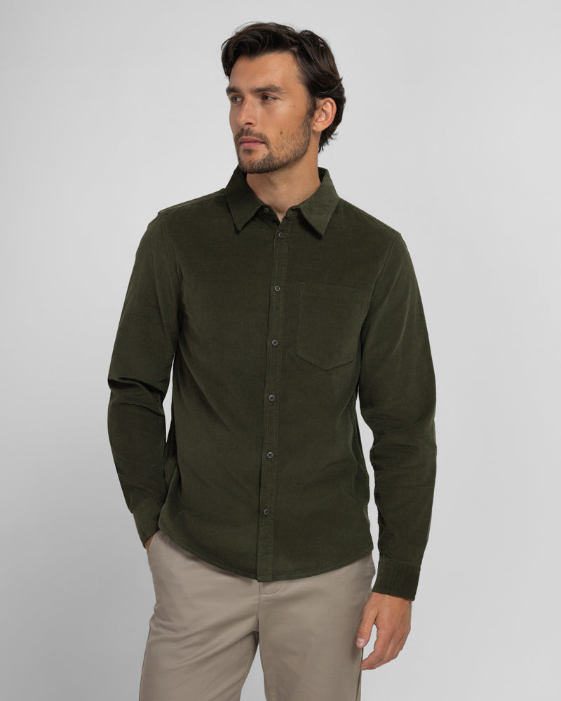 Malpas - Mini Corduroy Long Sleeve Shirt