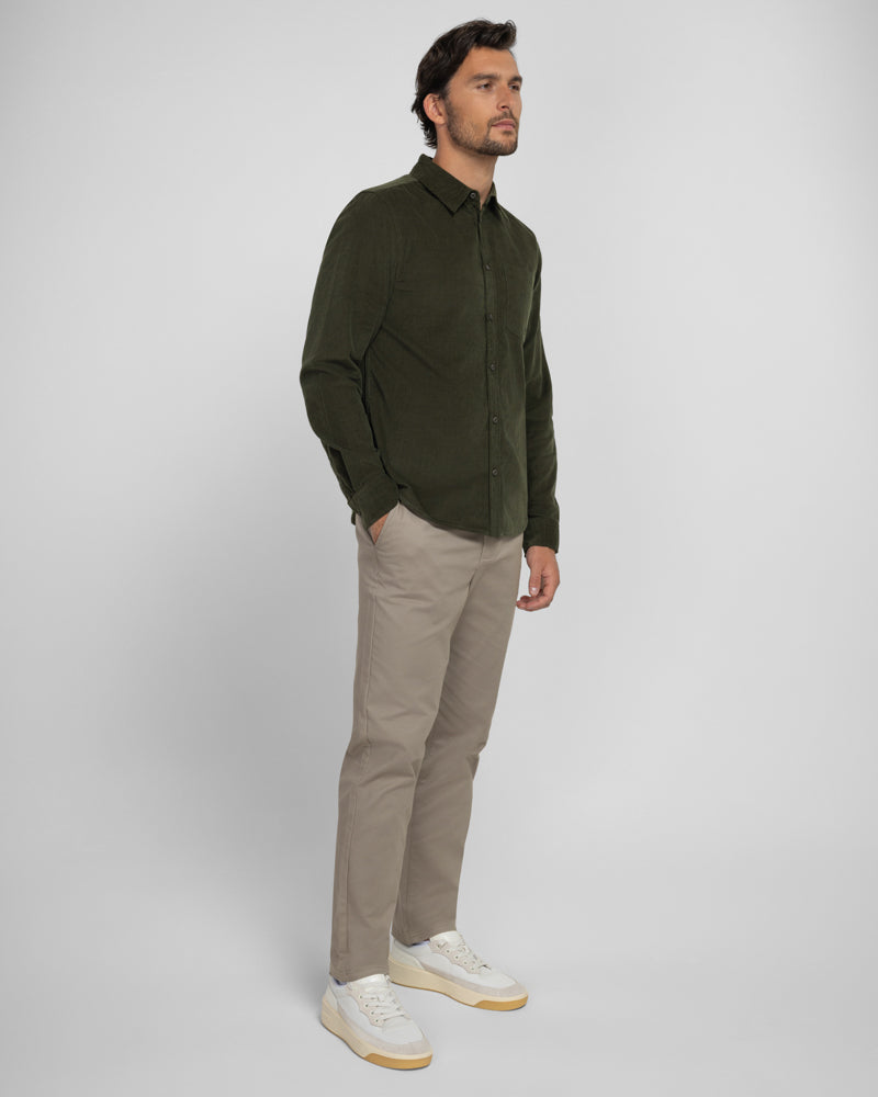 Malpas - Mini Corduroy Long Sleeve Shirt