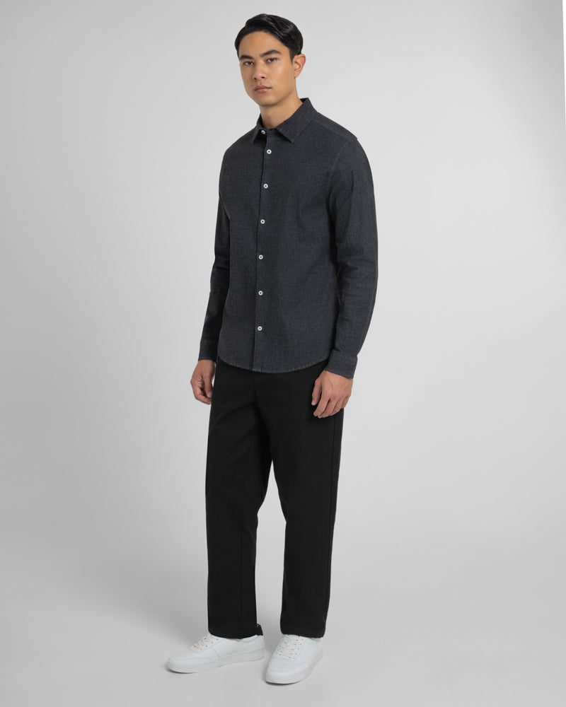 Bruera - Denim Long Sleeve Shirt