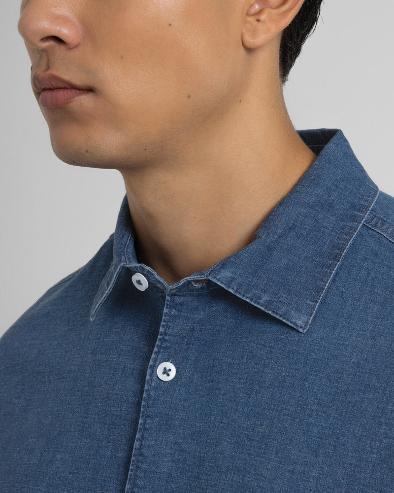 Bruera - Denim Long Sleeve Shirt