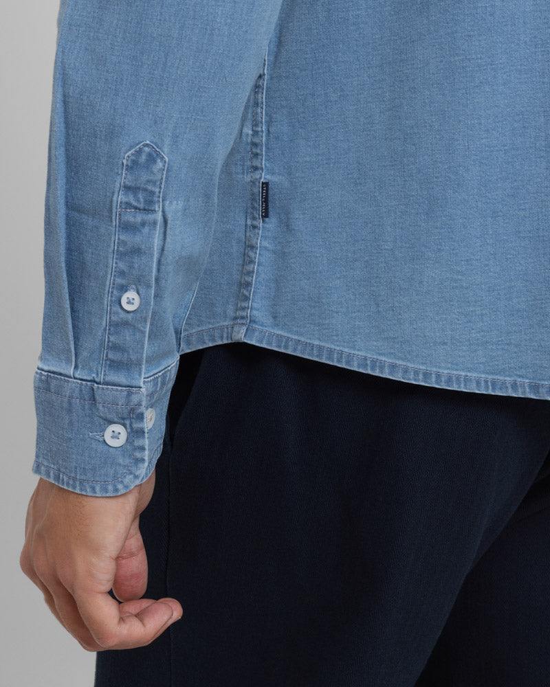 Bruera - Denim Long Sleeve Shirt