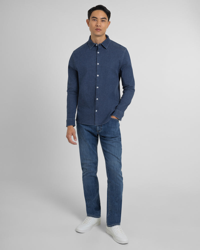 Bruera - Denim Long Sleeve Shirt