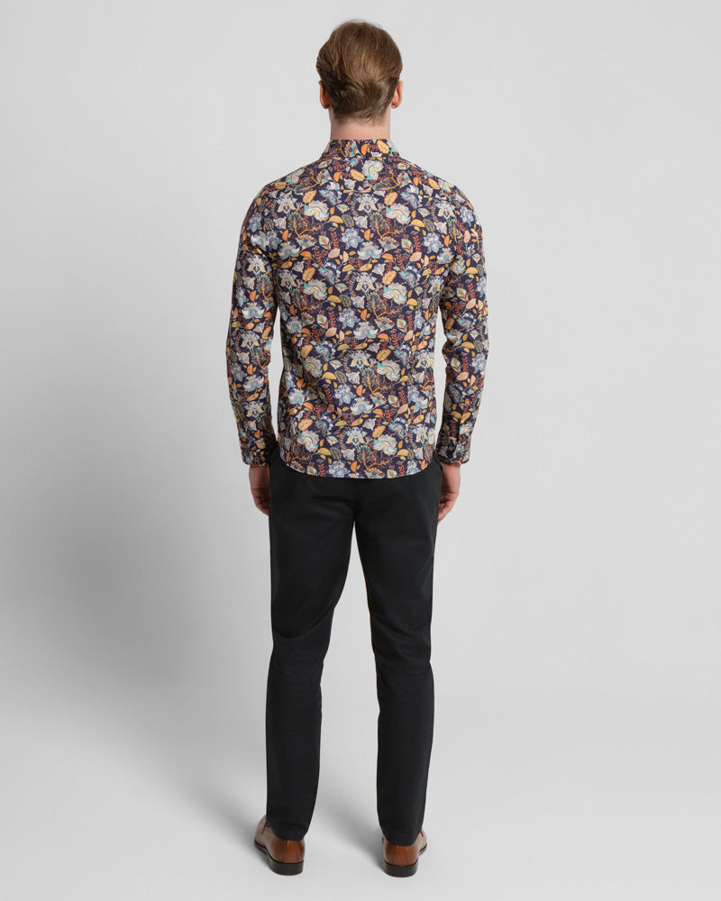 Limited Edition Eastern Floral Print Long Sleeve Shirt