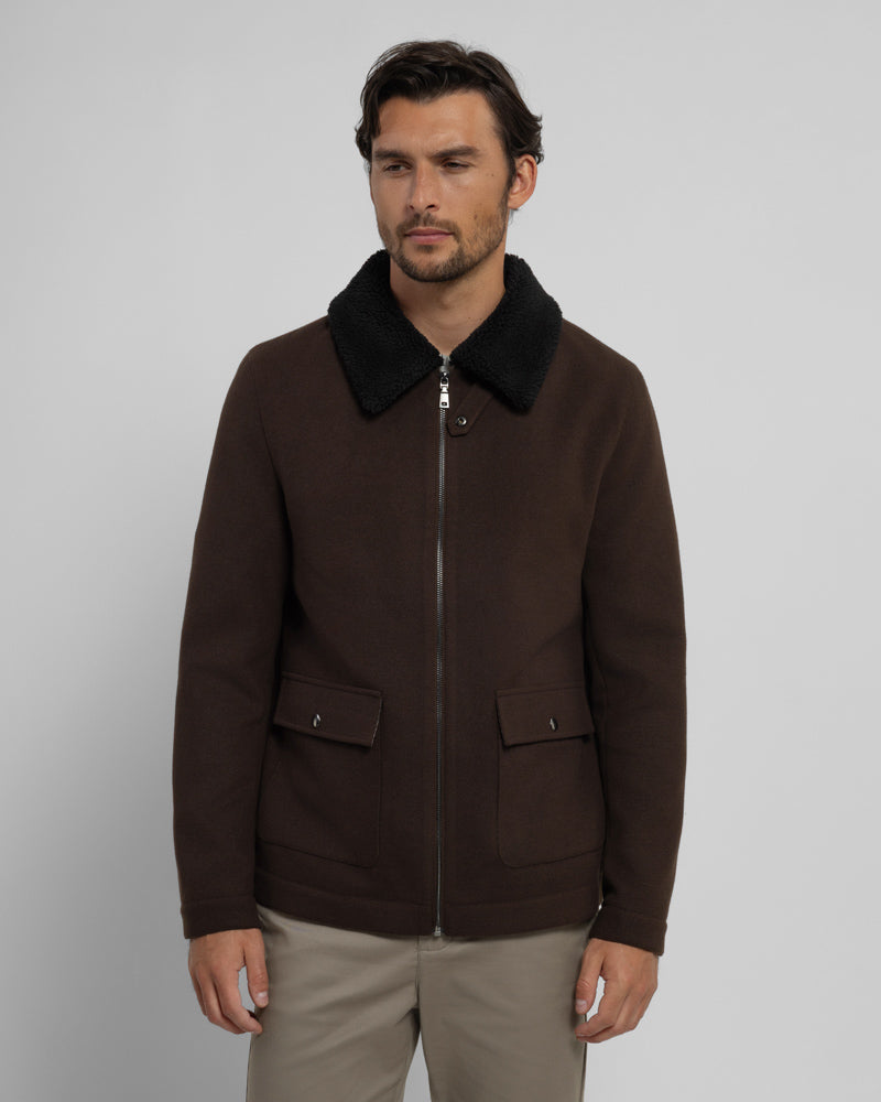 Steel & Jelly Men’s Wychall Shearling Jacket