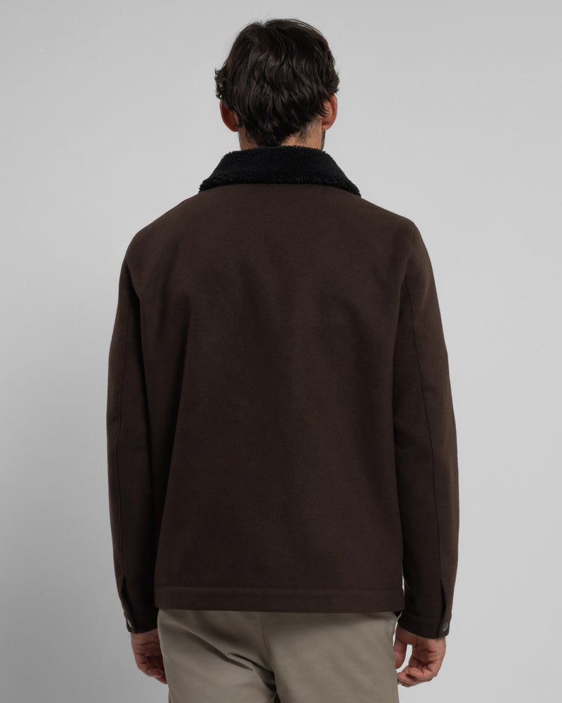 Steel & Jelly Men’s Wychall Shearling Jacket