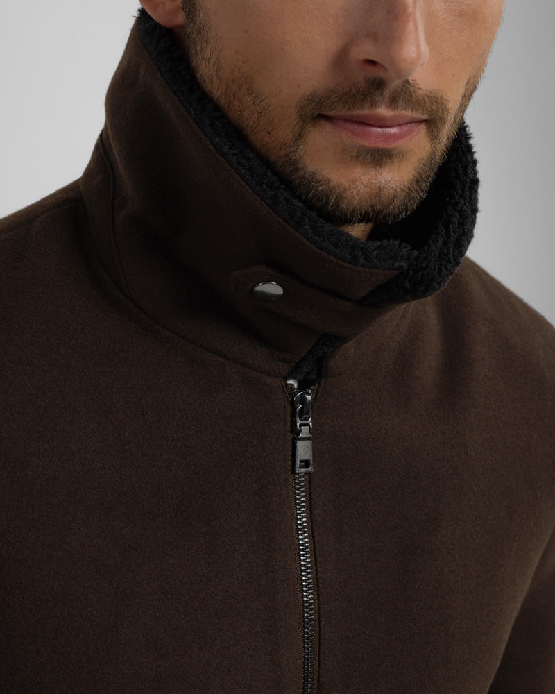 Steel & Jelly Men’s Wychall Shearling Jacket