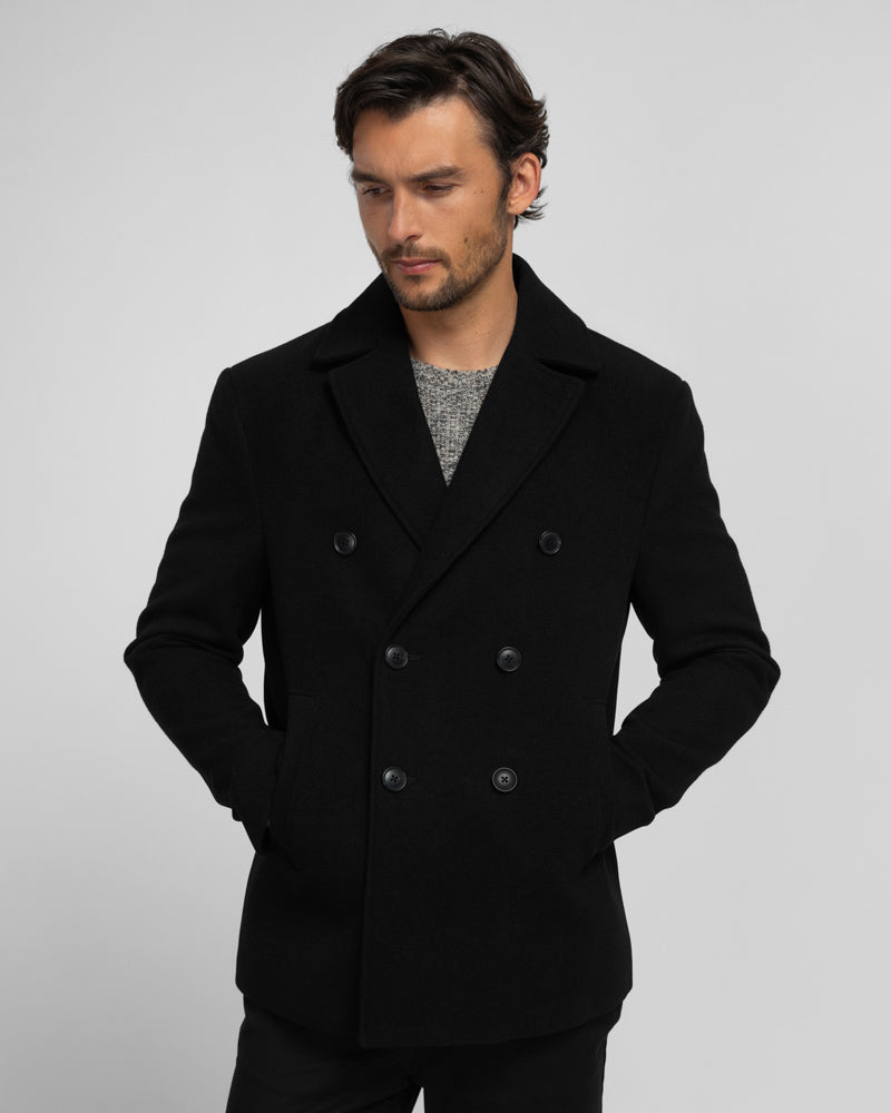 Pennington - Double-Breasted Peacoat