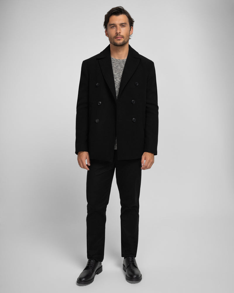 Pennington - Double-Breasted Peacoat