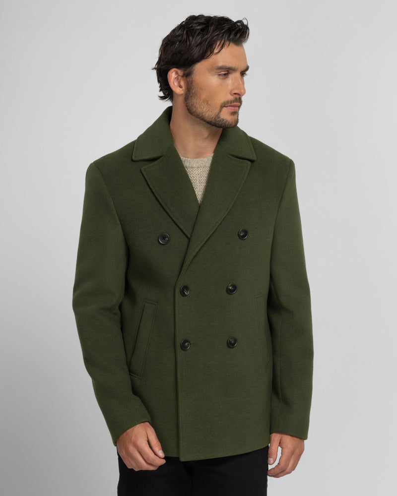 Pennington - Double-Breasted Peacoat