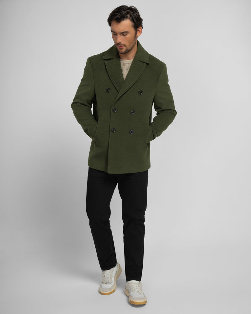 Pennington - Double-Breasted Peacoat