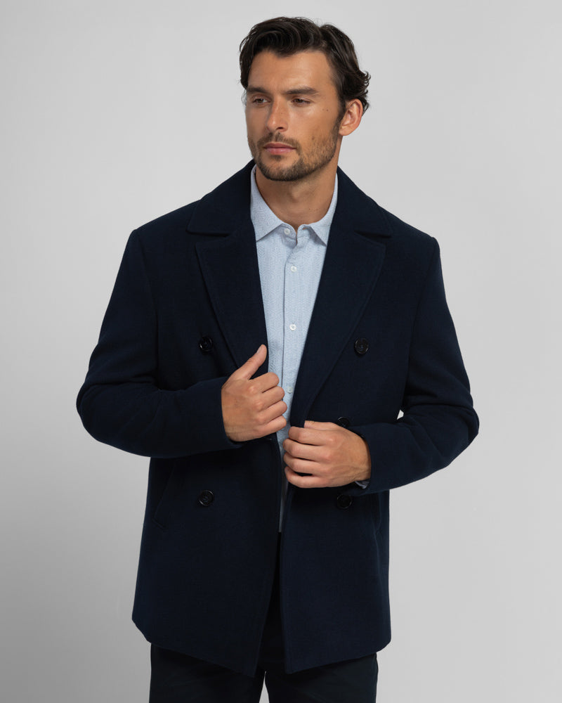 Pennington - Double-Breasted Peacoat