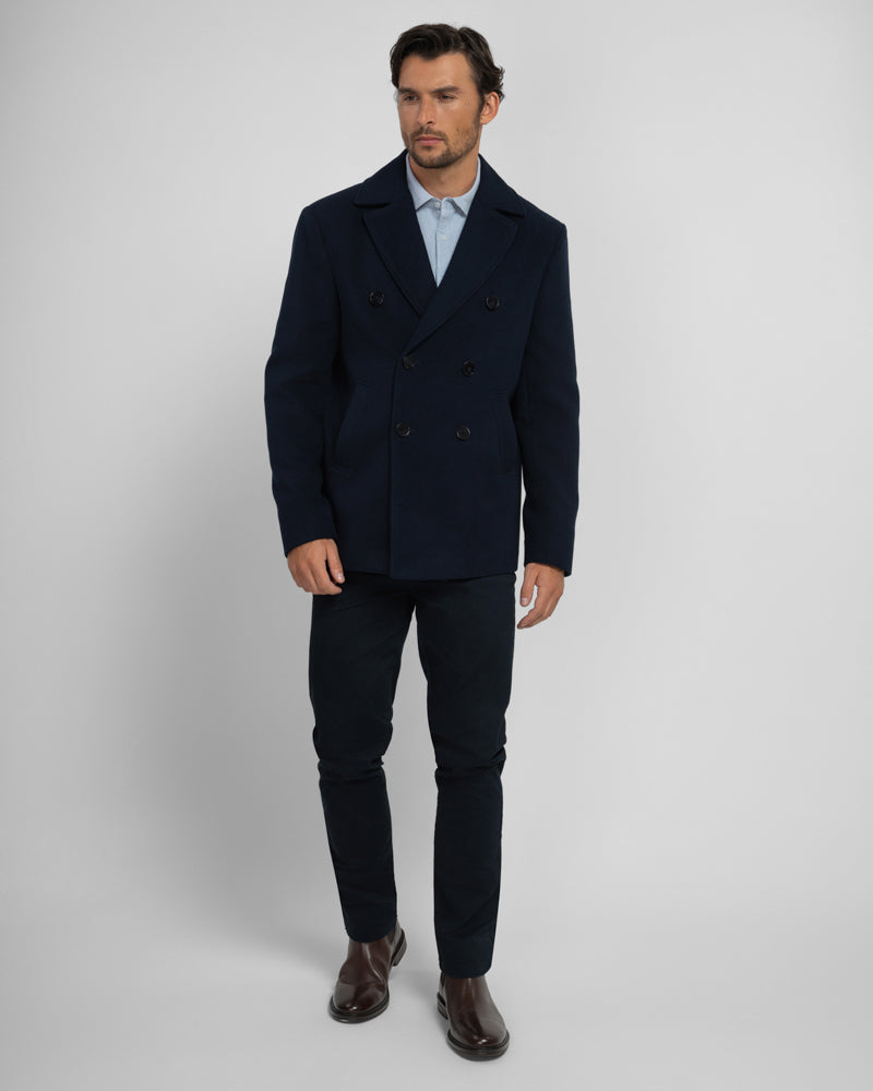 Pennington - Double-Breasted Peacoat